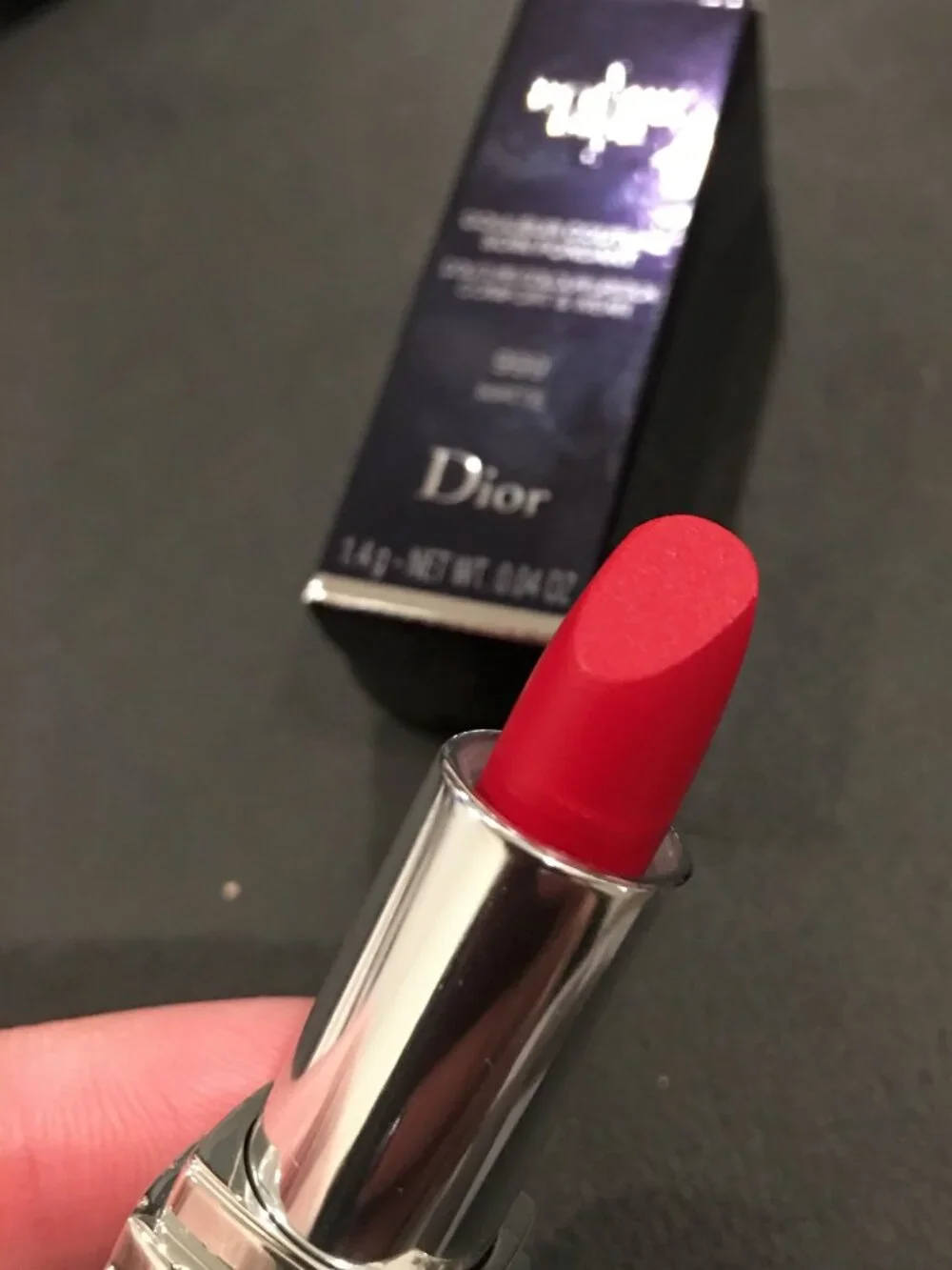 Dior Rouge Mini Matte Lipstick 999 Red